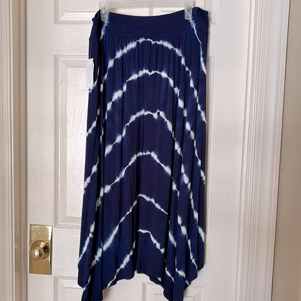 TIME & TRU TIE DYE SKIRT